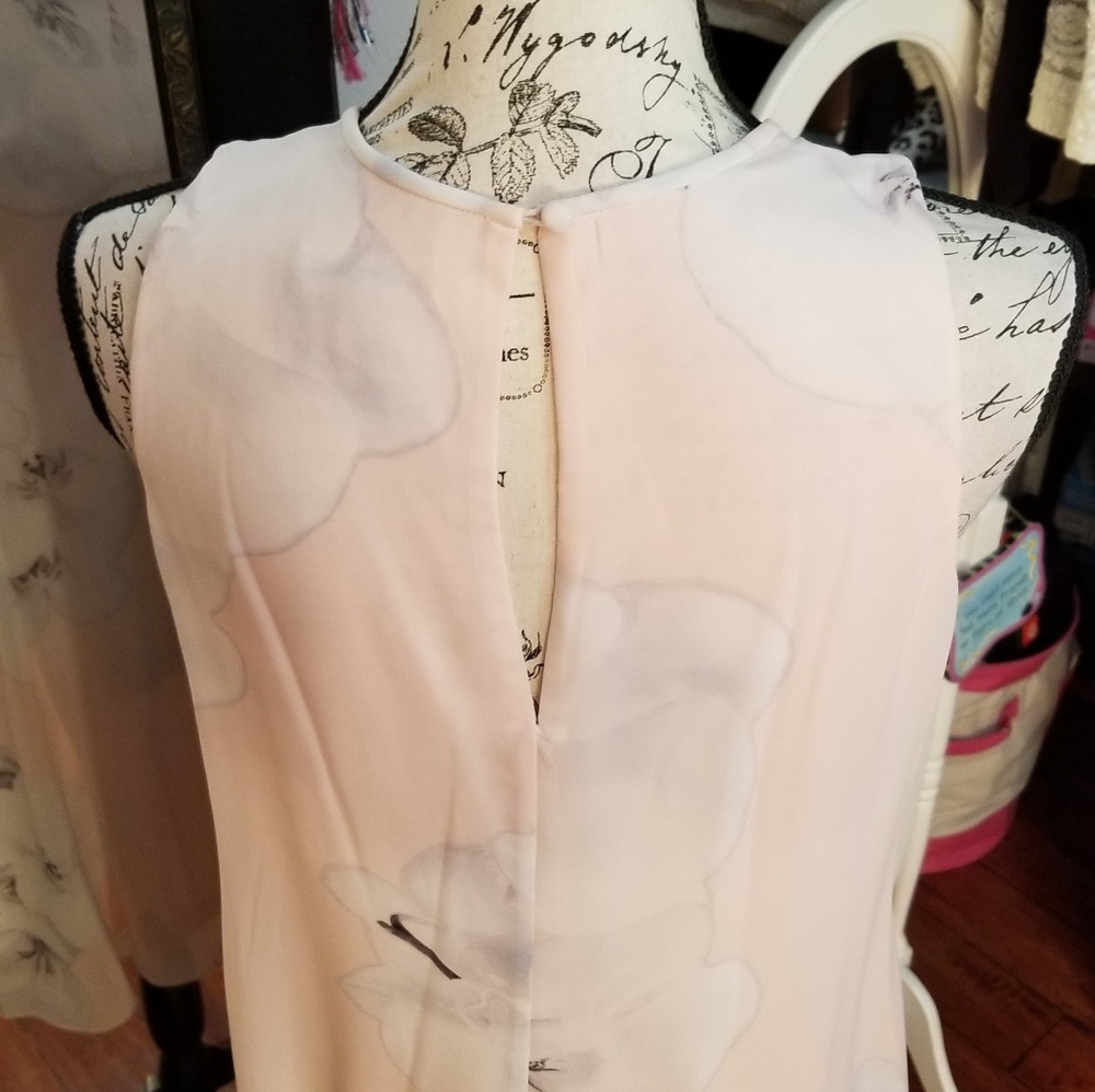 NWOT - Pretty Pink Calvin Klein Dress - Picture 5 of 8